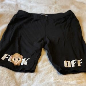 Fashion Nova “Very Appropriate” Biker Shorts